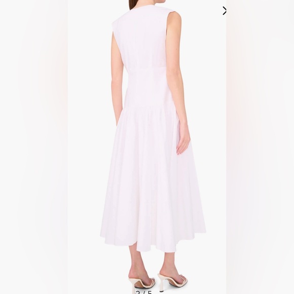 Parker Abria Sleeveless Drop Waist Cotton Sundress - Picture 2 of 14